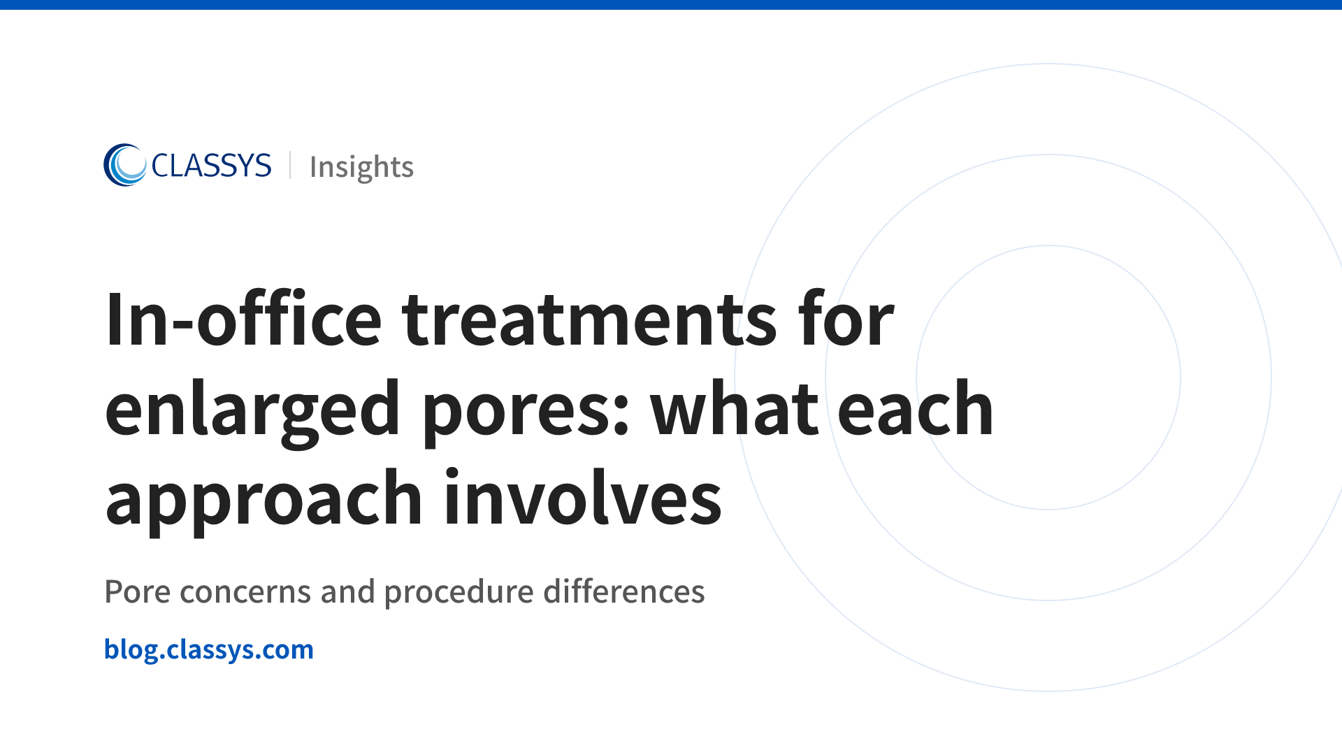 In-office treatments for enlarged pores: what each approach involves