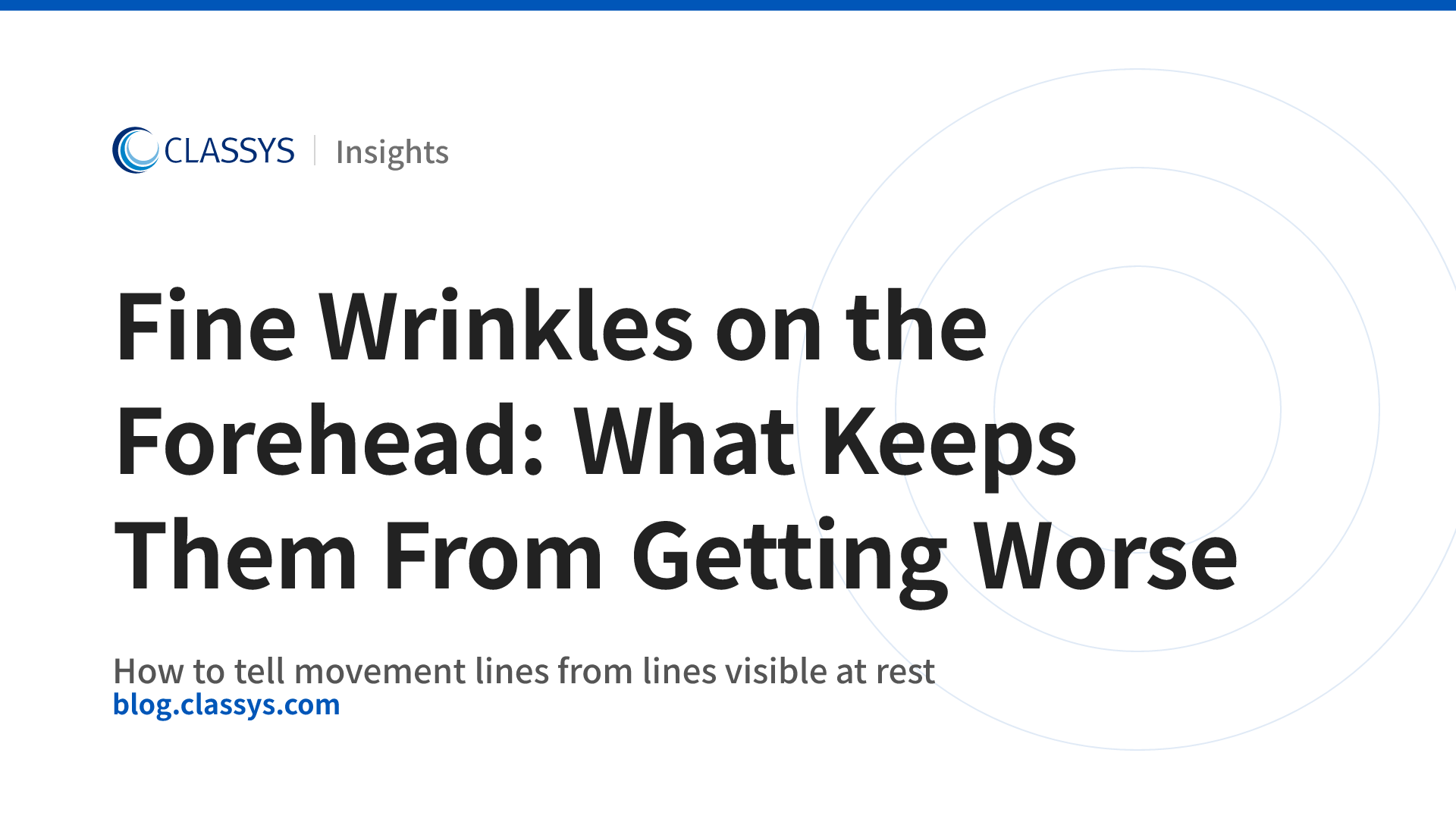 Fine Wrinkles on the Forehead: What Keeps Them From Getting Worse